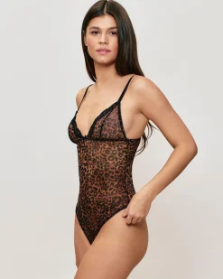 Body mesh léopard