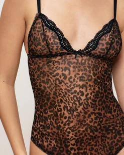 Body mesh léopard