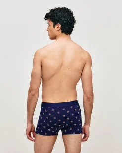 Boxer coton imprimé "I LOVE YOU
