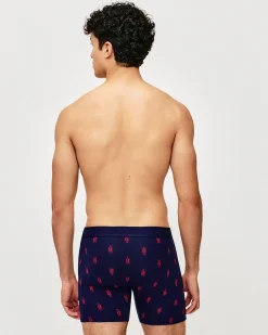 Boxer coton motifs homard