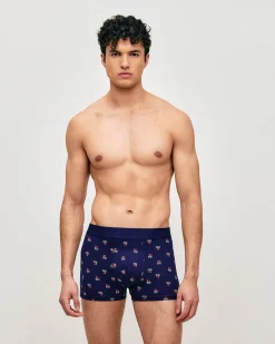 Boxer en coton imprimé oursons