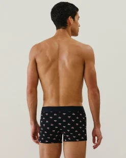 Boxer en coton motif I love you