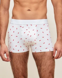 Boxer en coton à motifs