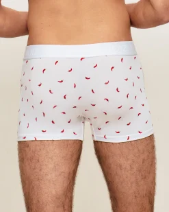 Boxer en coton à motifs