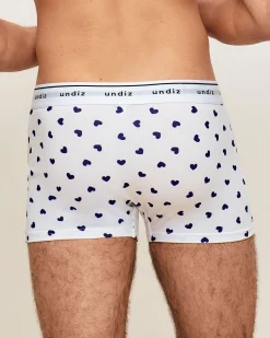 Boxer en coton motifs coeurs