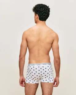 Boxer en coton motifs coeurs