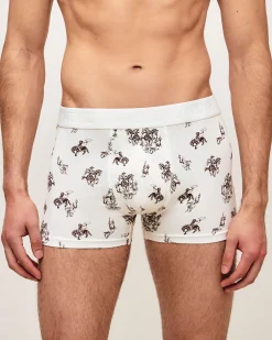 Boxer en coton motifs cowboys