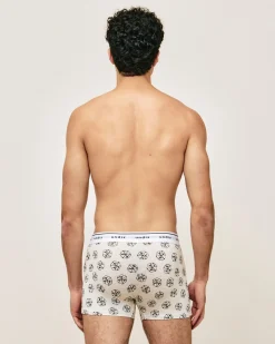Boxer en coton à motifs dés