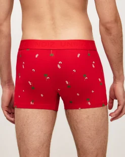 Boxer en coton motifs plage