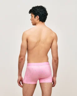 Boxer en microfibre imprimé milkshake