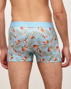 Boxer en microfibre imprimé tropical