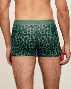 Boxer en microfibre léopard