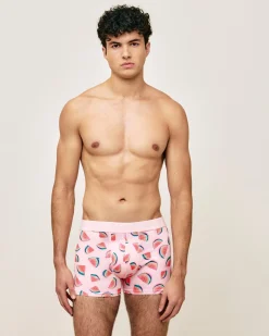 Boxer microfibre motifs pastèques