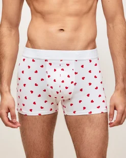 Boxer à motifs coeurs
