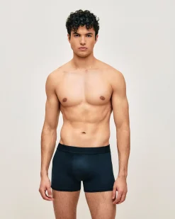 Boxer uni en microfibre
