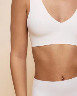 Brassière microfibre seamless