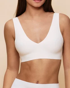 Brassière microfibre seamless