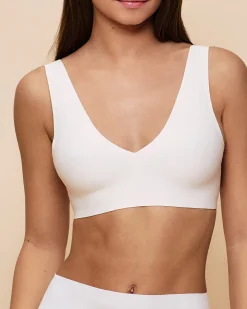 Brassière microfibre seamless
