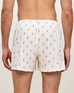 Caleçon en coton motifs glaces