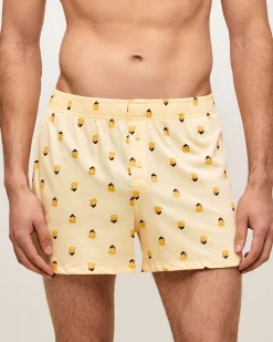 Caleçon en jersey motifs canards