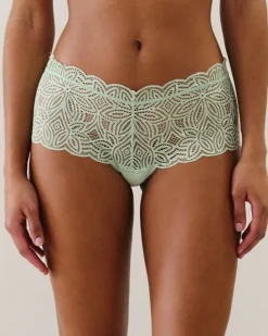 Cheeky en dentelle écru