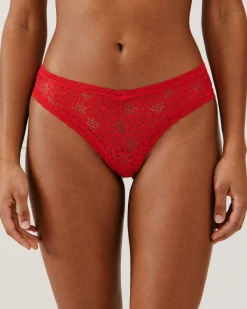 Cheeky en dentelle rouge