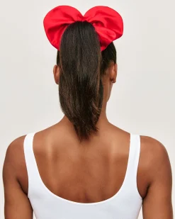 Chouchou cœur satin