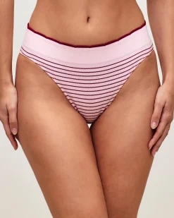 Culotte en seamless à rayures