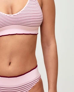 Culotte en seamless à rayures