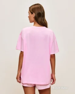 Ensemble t-shirt et short en Jersey Barbie