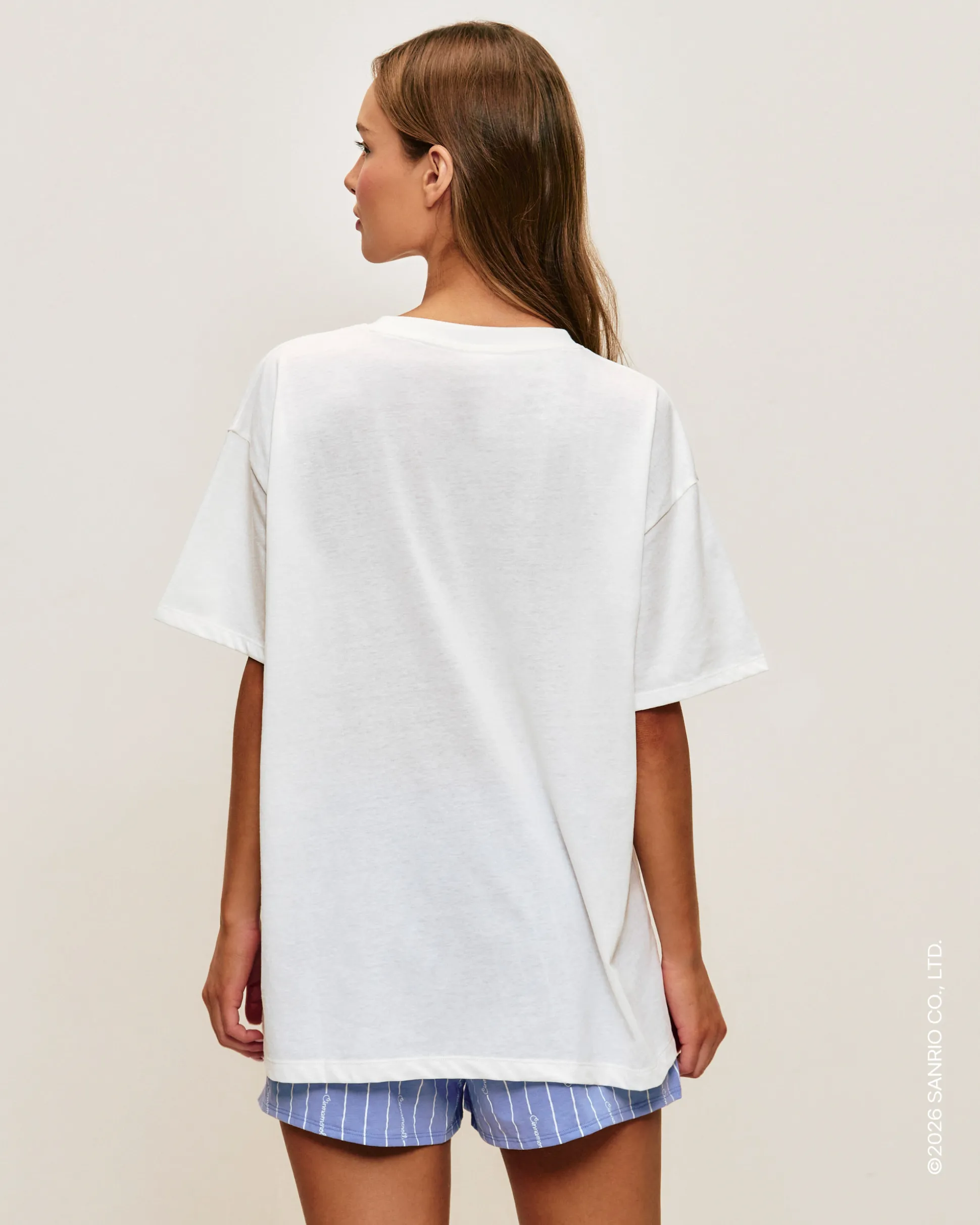 Ensemble t-shirt et short en Jersey Cinnamoroll