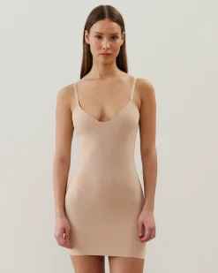 Fond de robe en microfibre