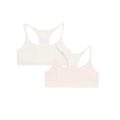 Lot de 2 brassières ados en coton