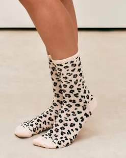 Lot de 3 paires de chaussettes coton à motifs