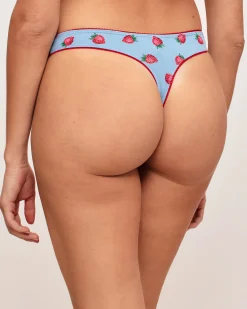 Lot de 3 strings coton à motifs