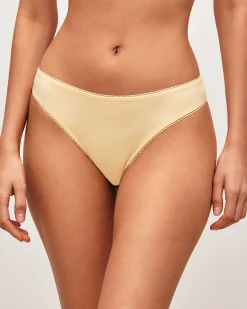 Lot de 3 strings en coton imprimés colorés