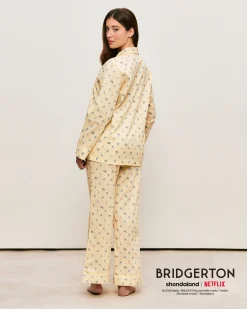 Pantalon en coton vichy Bridgerton