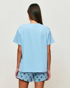 Set t-shirt et short imprimé Stitch