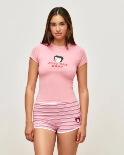 Short court en molleton Betty Boop