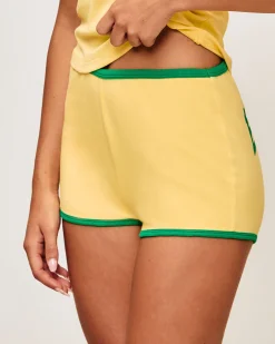 Short en jersey imprimé "Brasil"
