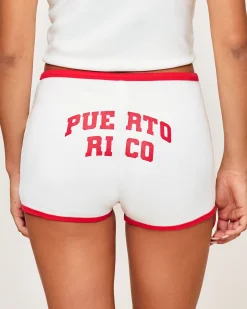 Short en jersey imprimé 