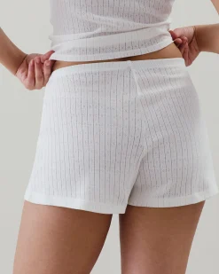 Short en pointelle