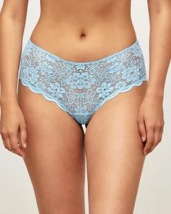 Shorty en dentelle florale