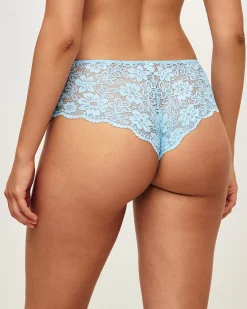 Shorty en dentelle florale