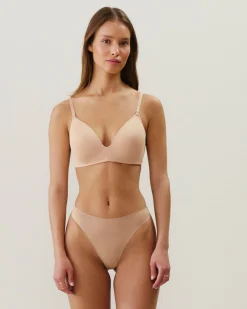 Soutien-gorge ampliforme en microfibre