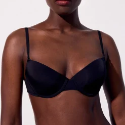 Soutien-gorge ampliforme en microfibre