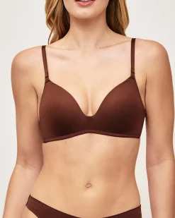 Soutien-gorge ampliforme microfibre
