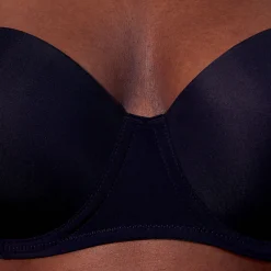 Soutien-gorge bandeau en microfibre