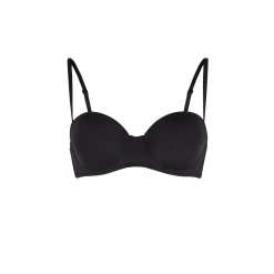 Soutien-gorge bandeau en microfibre