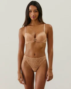Soutien-gorge push-up en dentelle